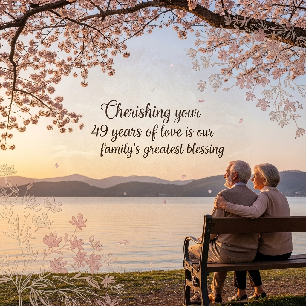 49th Wedding Anniversary Quotes to Parents