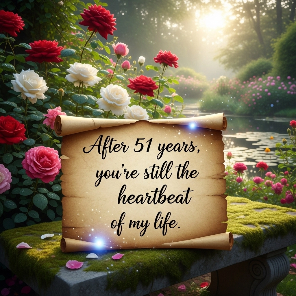 51st Wedding Anniversary Quotes for Wife