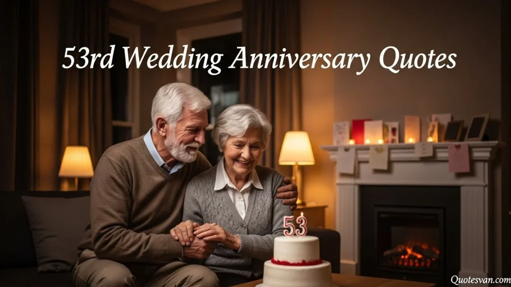 53rd Wedding Anniversary Quotes