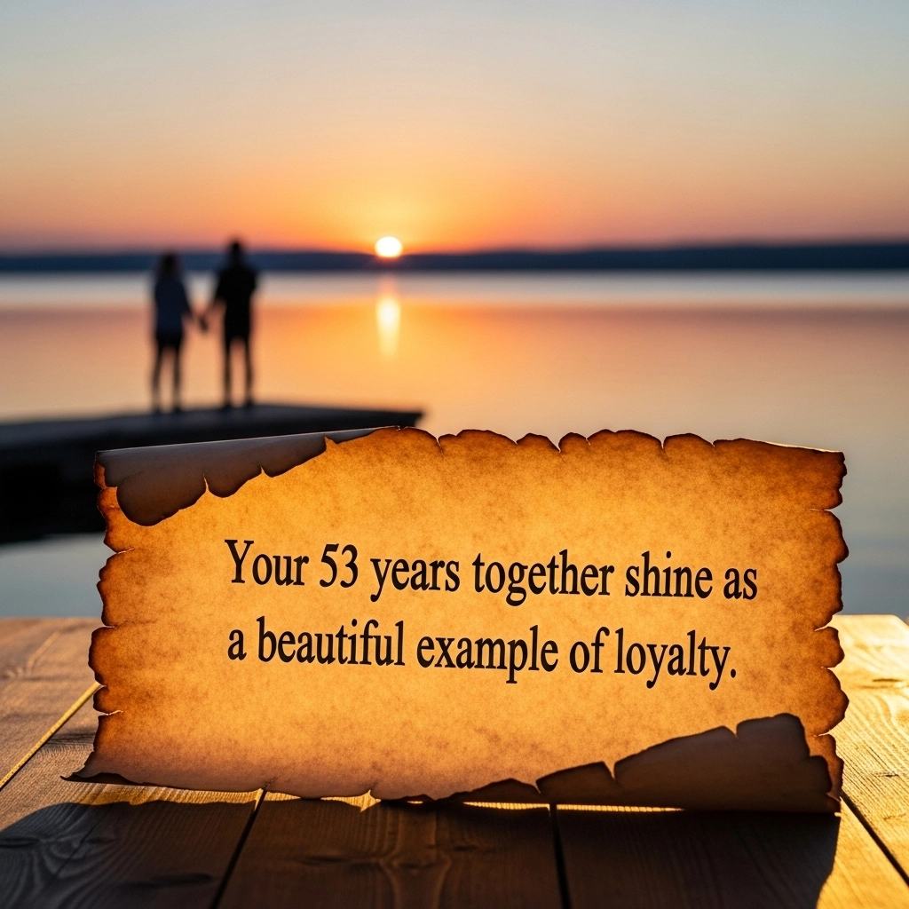 53rd wedding anniversary wishes for parents