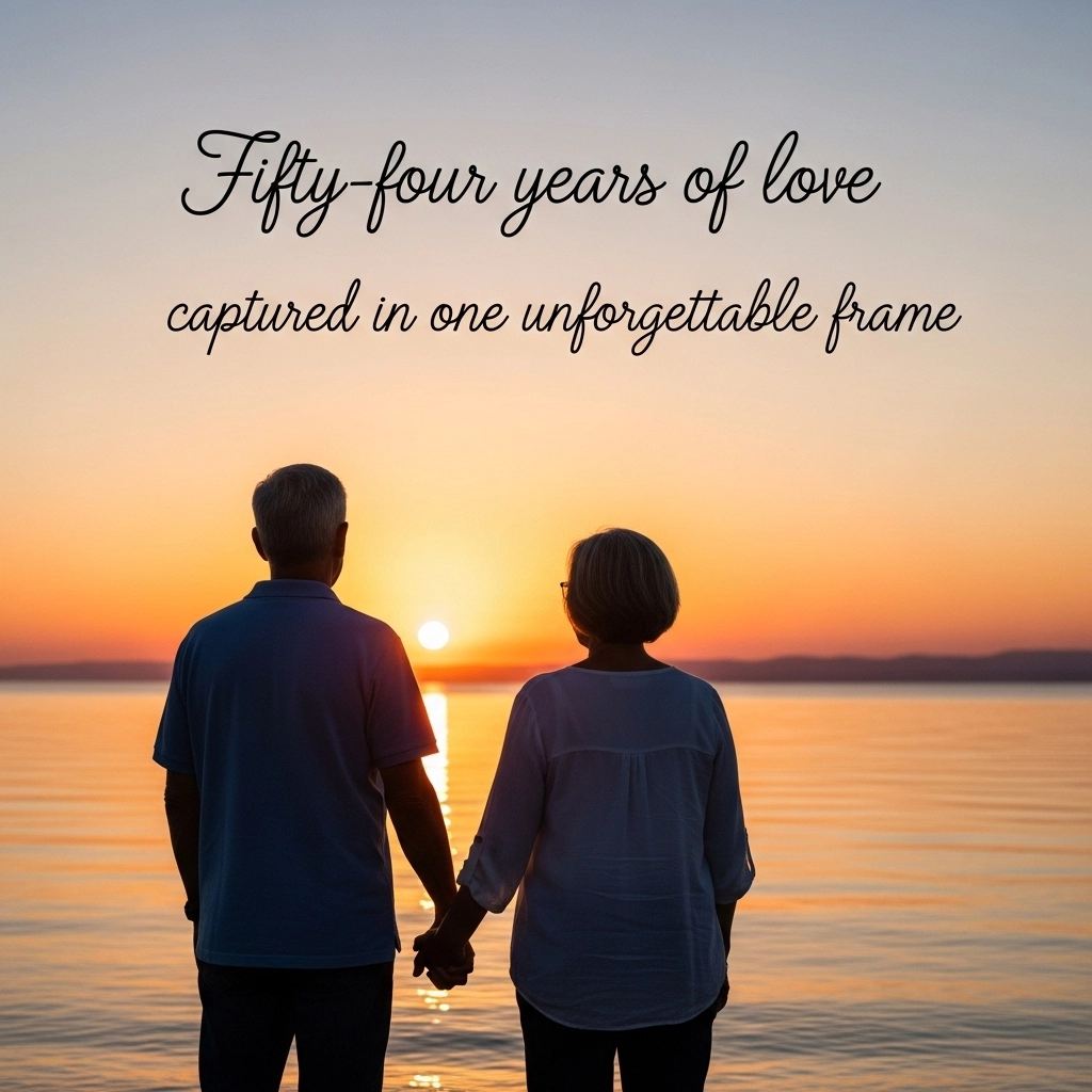 54th Wedding Anniversary Images