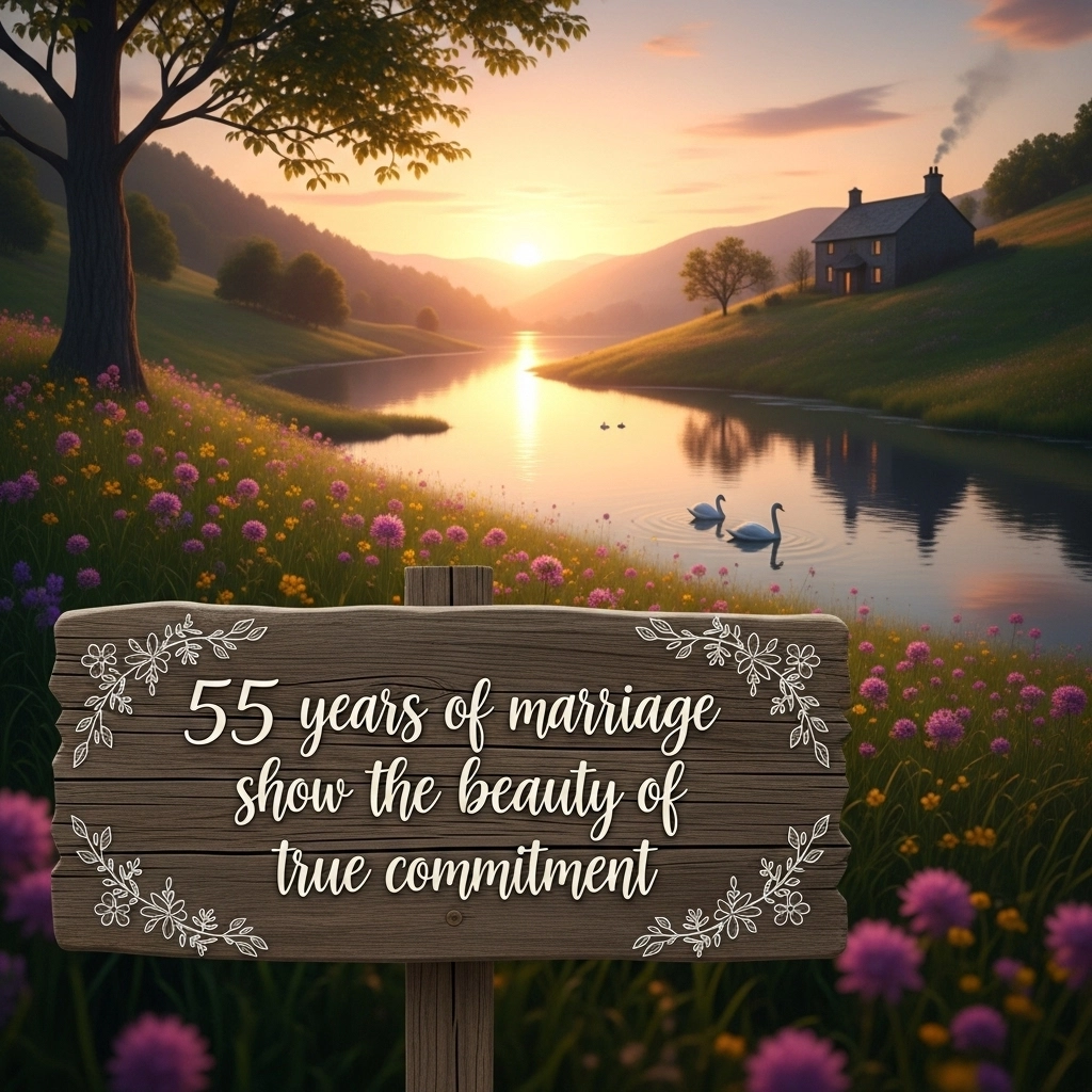 55th Wedding Anniversary Quotes for Parents