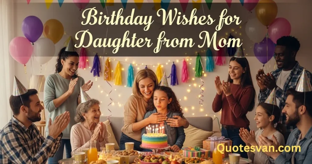 Birthday Wishes for Daughter from Mom