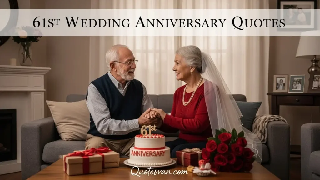 61st Wedding Anniversary Quotes