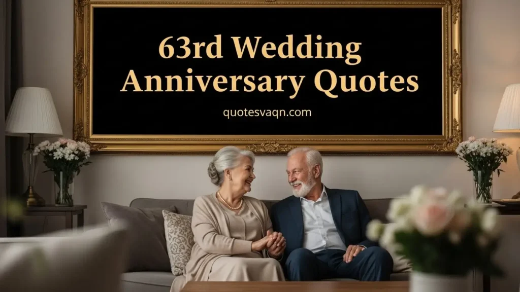 63rd Wedding Anniversary Quotes