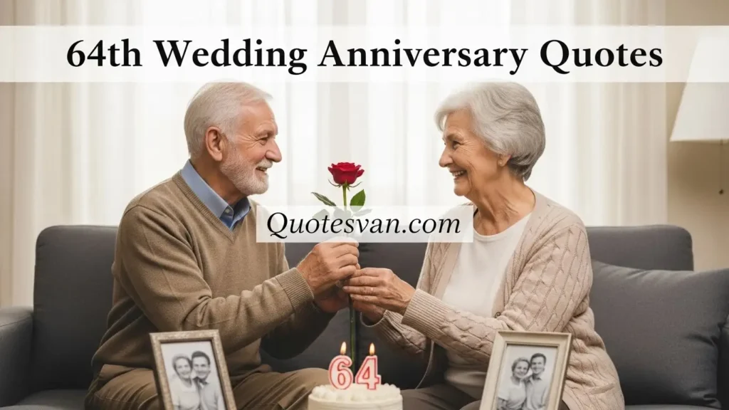 64th Wedding Anniversary Quotes
