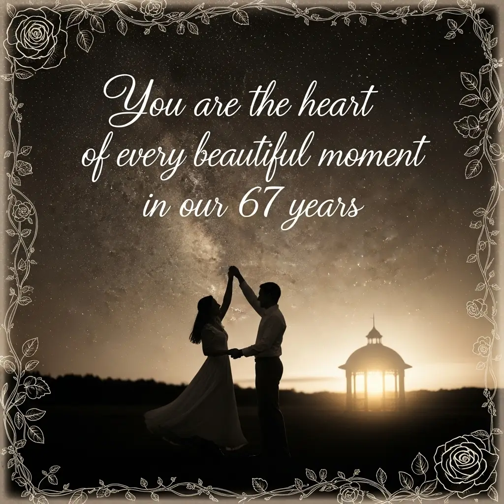67th Wedding Anniversary Quotes for Wife