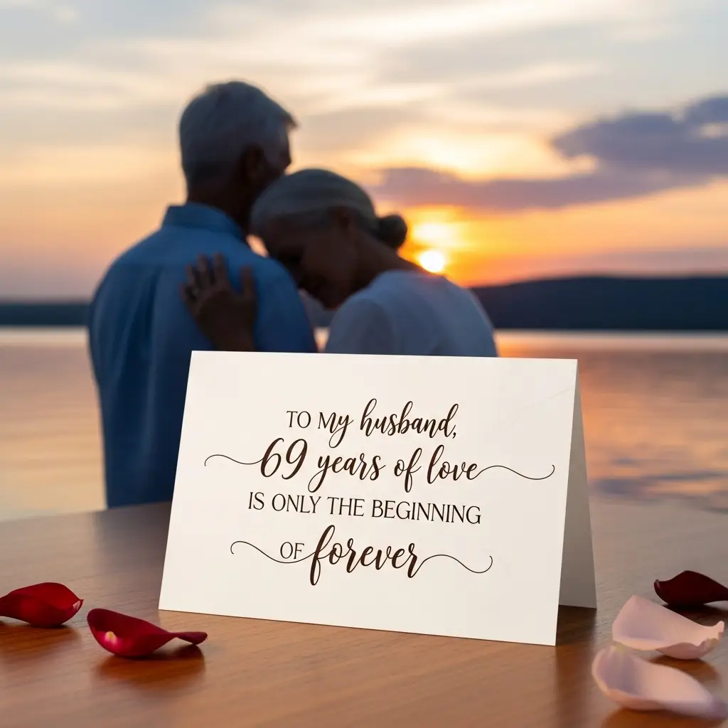 69th Wedding Anniversary Quotes for Husband