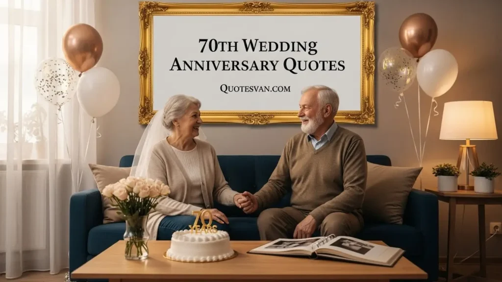 70th Wedding Anniversary Quotes