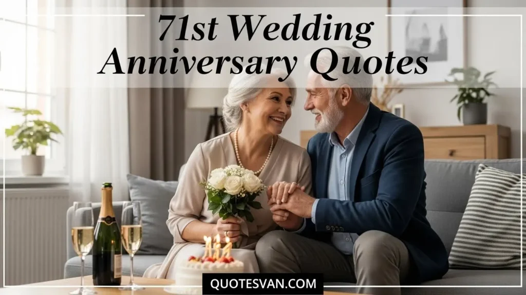 71st Wedding Anniversary Quotes