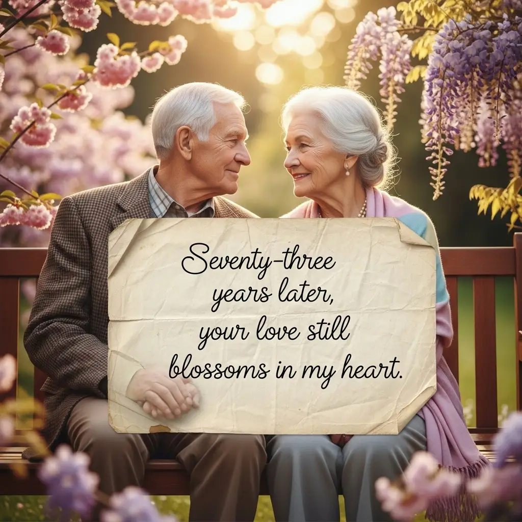 73rd Wedding Anniversary Quotes for His Wife
