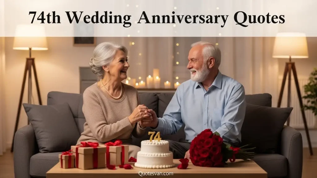 74th Wedding Anniversary Quotes