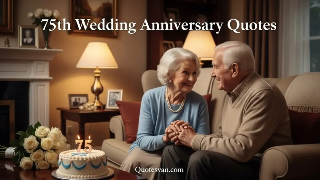75th Wedding Anniversary Quotes