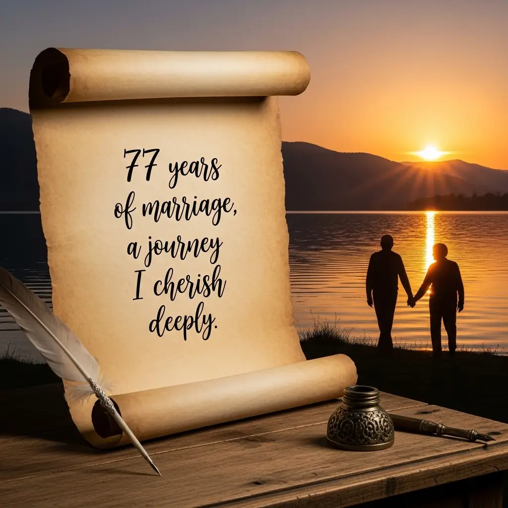 77th Happy Anniversary to Me