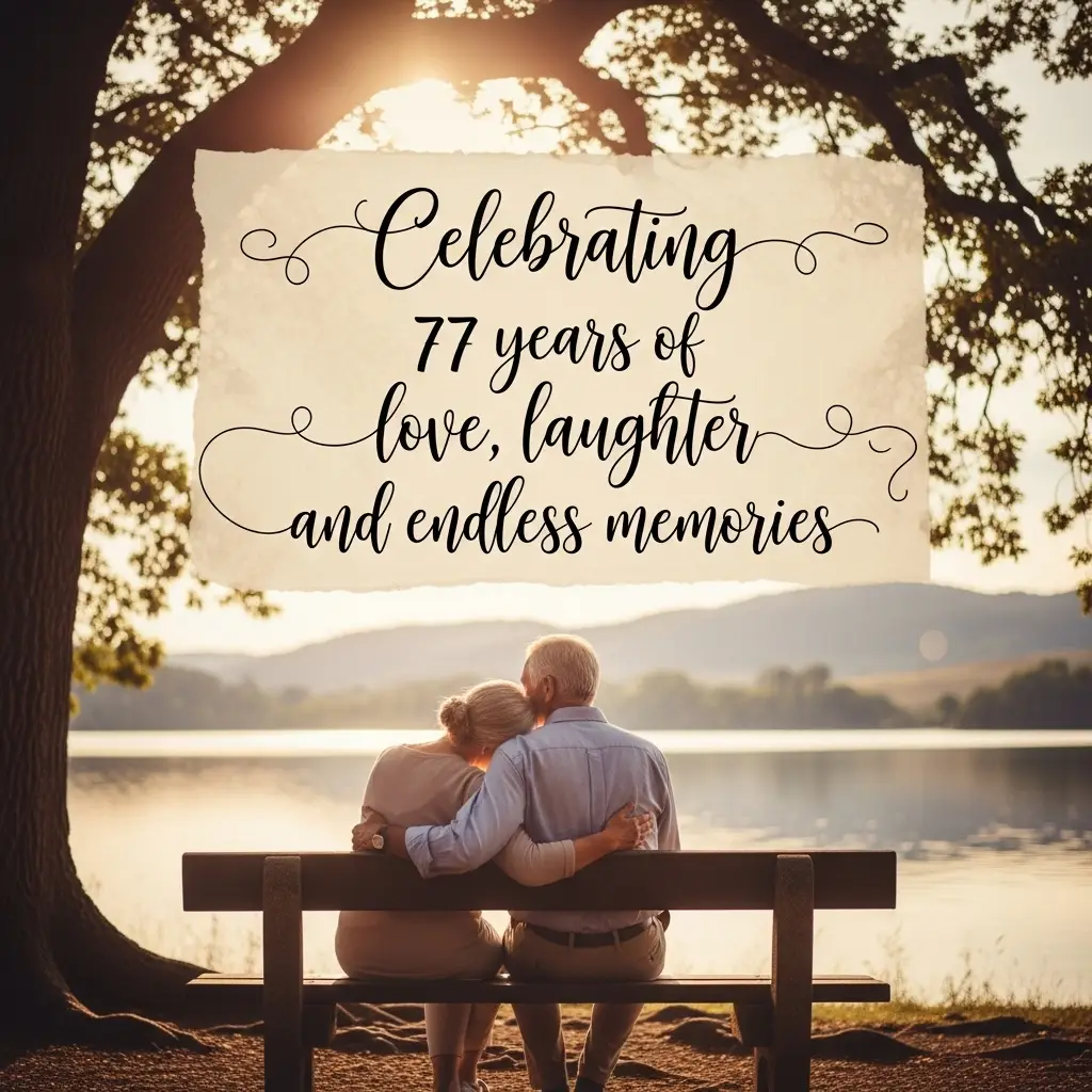 77th Happy Marriage Anniversary Status