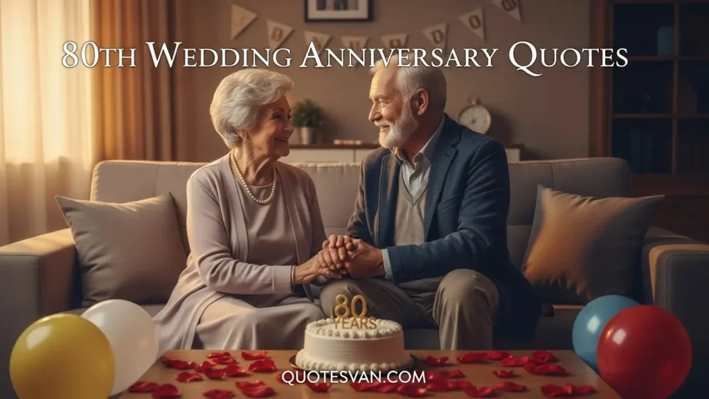 80th Wedding Anniversary Quotes