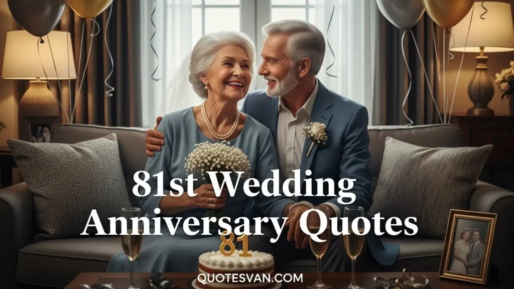 81st Wedding Anniversary Quotes