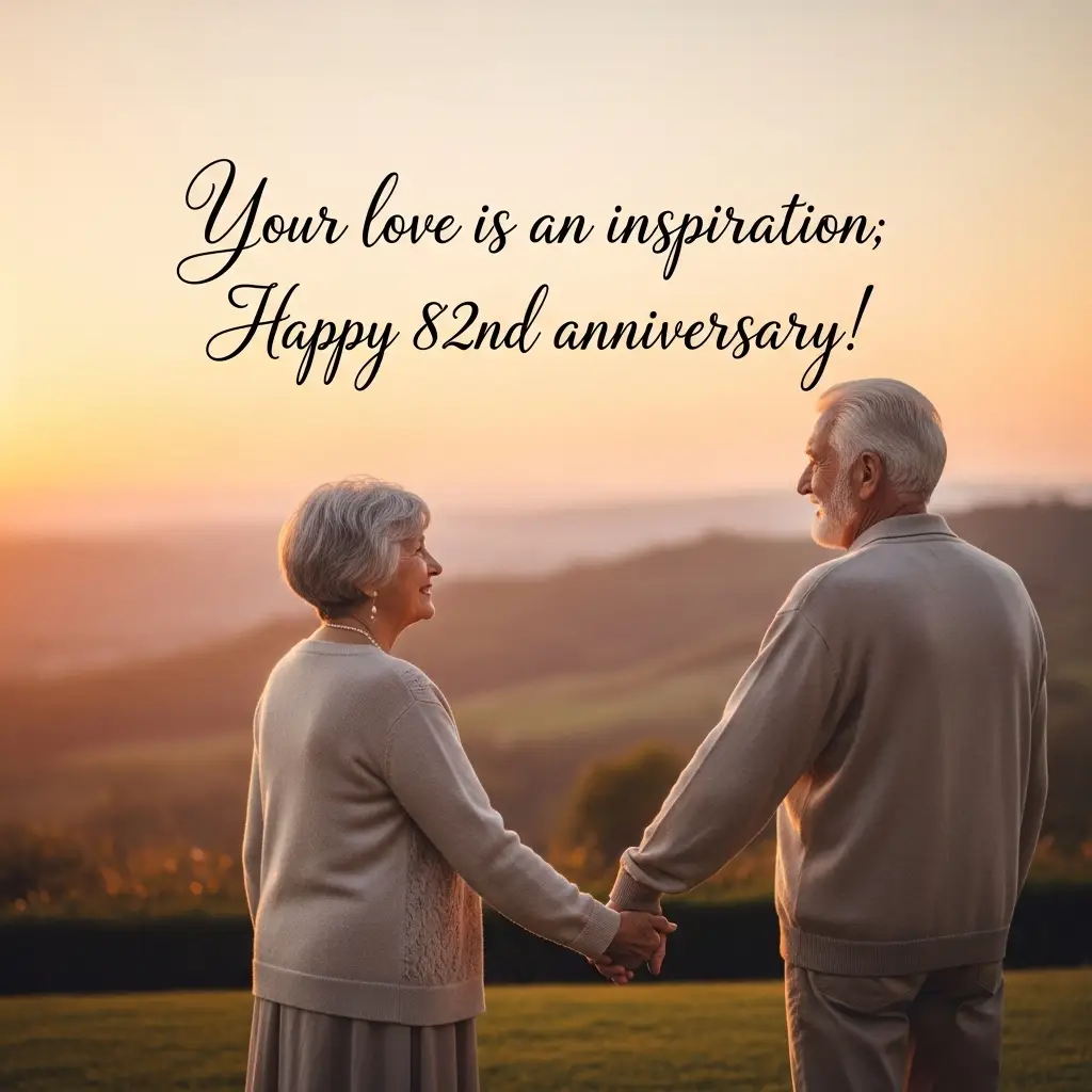 82nd Years Wedding Anniversary Message
