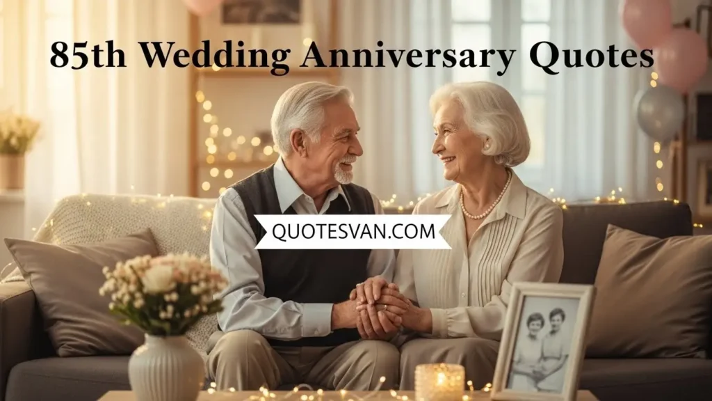 85th Wedding Anniversary Quotes