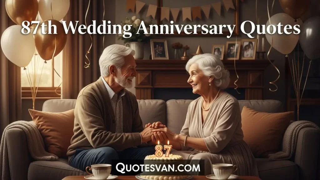 87th Wedding Anniversary Quotes