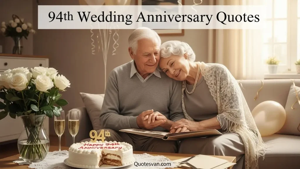 94th Wedding Anniversary Quotes