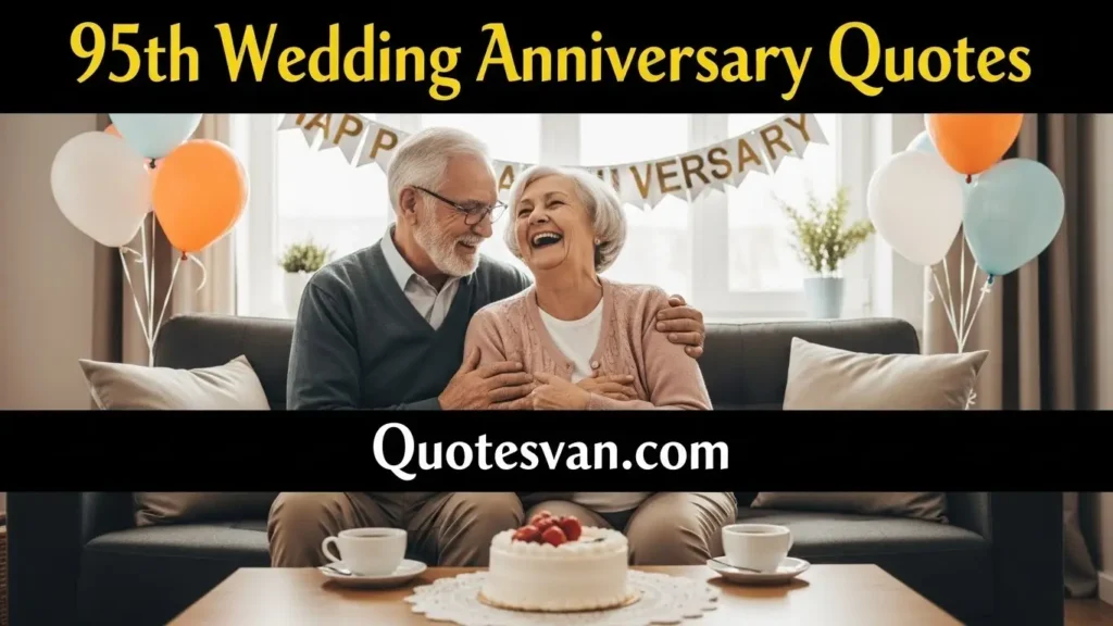 95th Wedding Anniversary Quotes