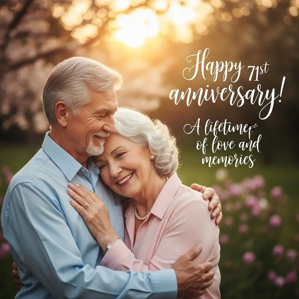 Happy 71st Wedding Anniversary Quotes
