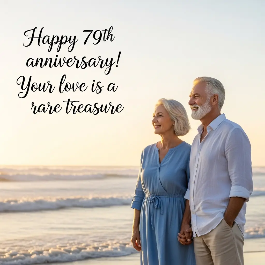 Meaningful 79th Wedding Anniversary Wishes for a Rare and Special Milestone