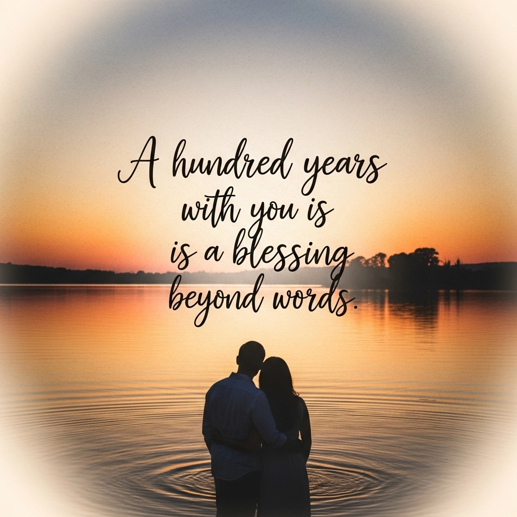 100th Wedding Anniversary Quotes for Wife