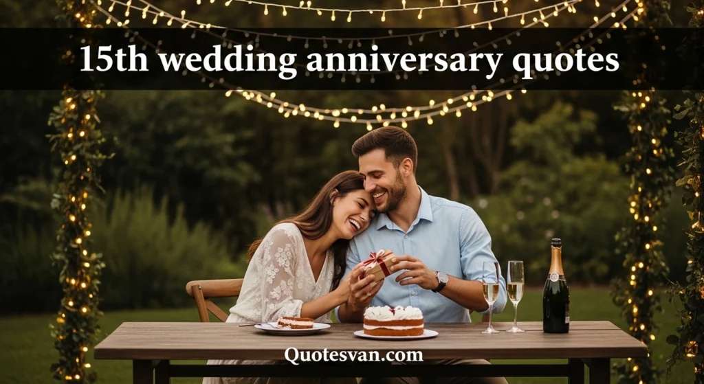 15th wedding anniversary quotes