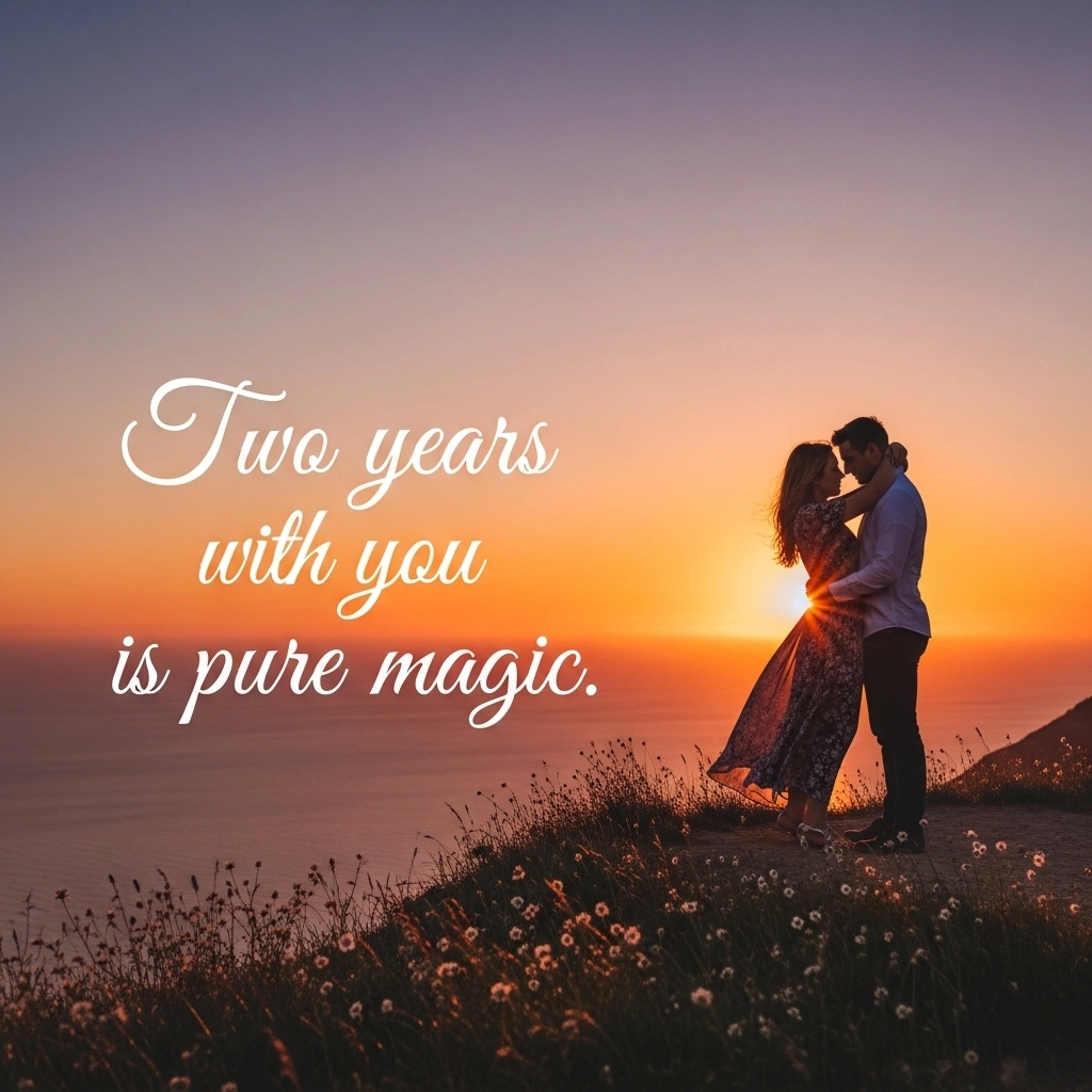 2nd Wedding Anniversary Quotes for Wife