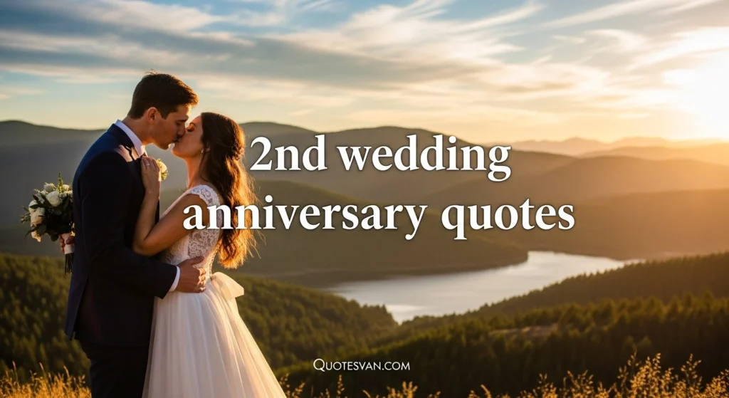 2nd wedding anniversary quote