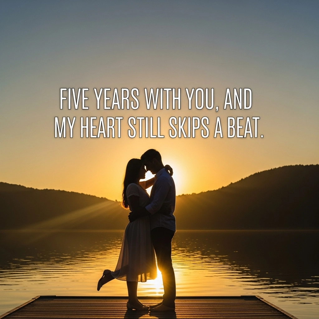 5th Wedding Anniversary Quotes for Wife