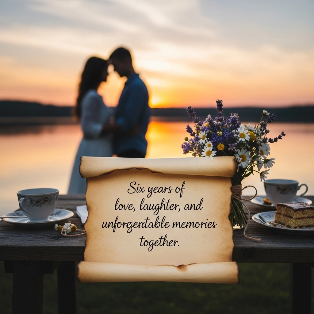6th Anniversary Quotes for Boyfriend