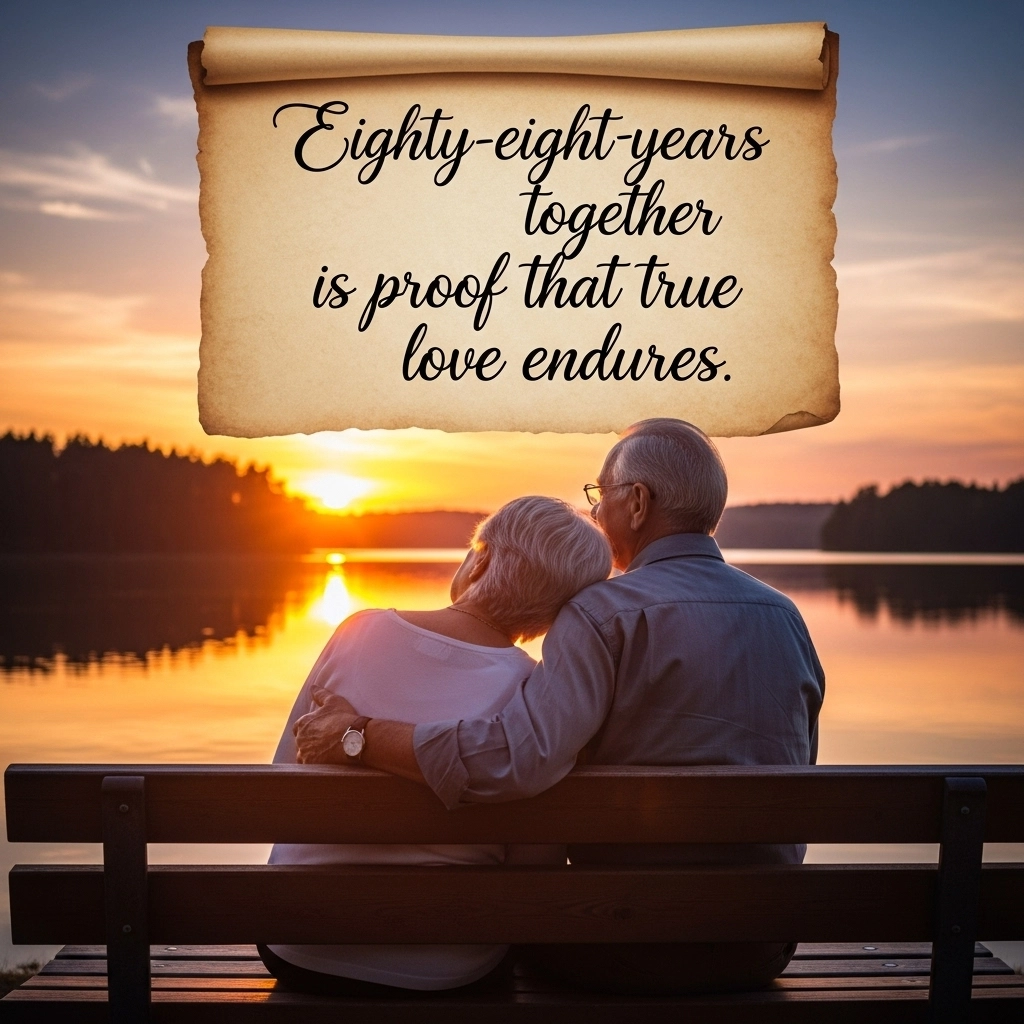 88th Wedding Anniversary Quotes