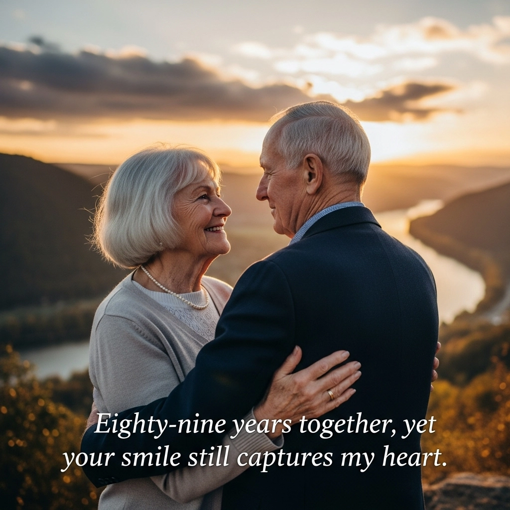 89th Wedding Anniversary Quotes for Wife