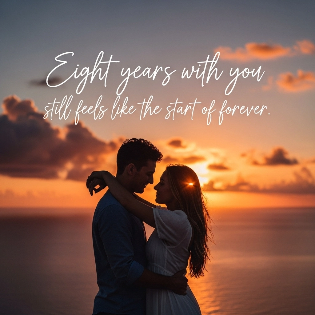 8th wedding anniversary quotes for husband