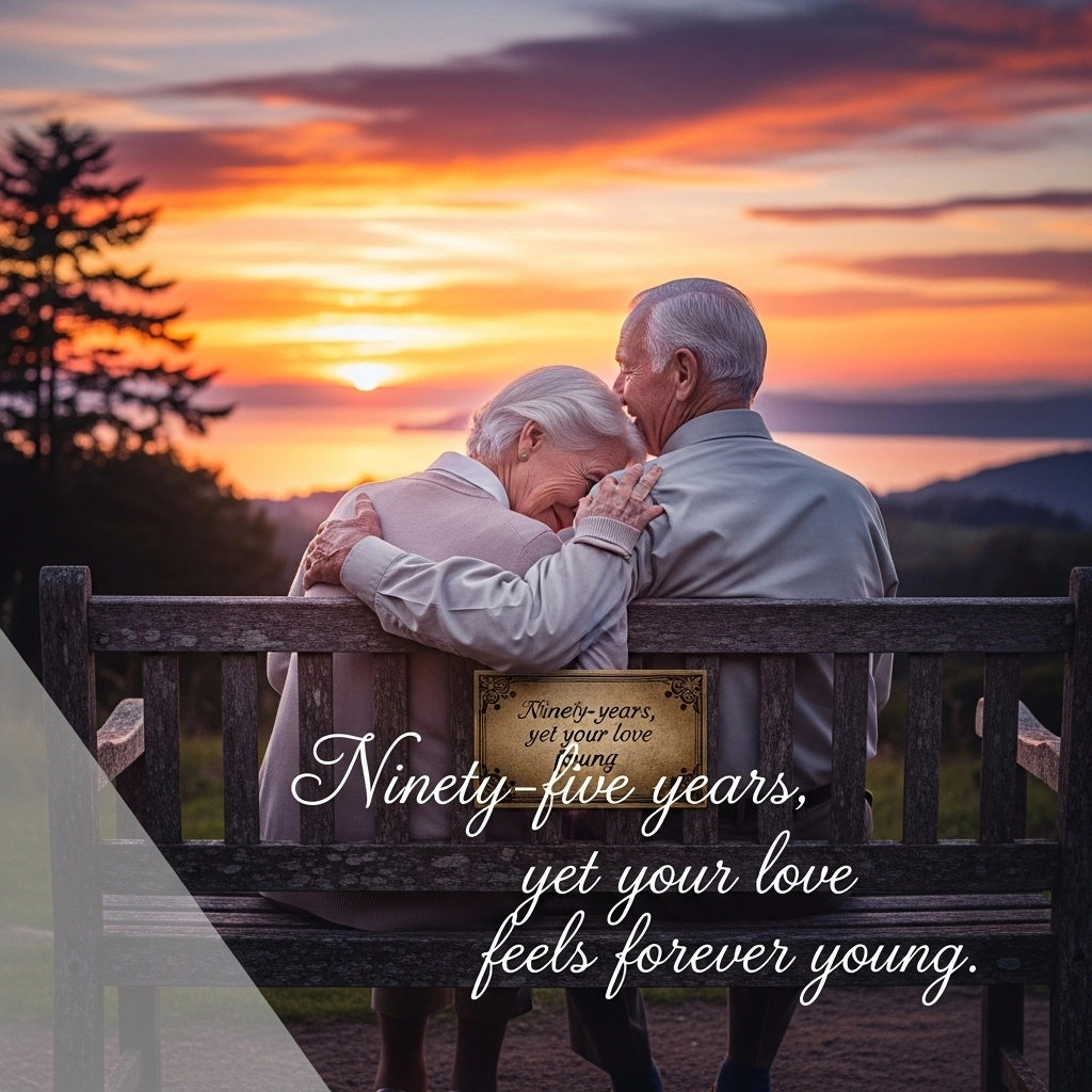 Classic and Modern Love Quotes for a 95th Wedding Anniversary