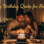 Happy Birthday Quotes for Husband