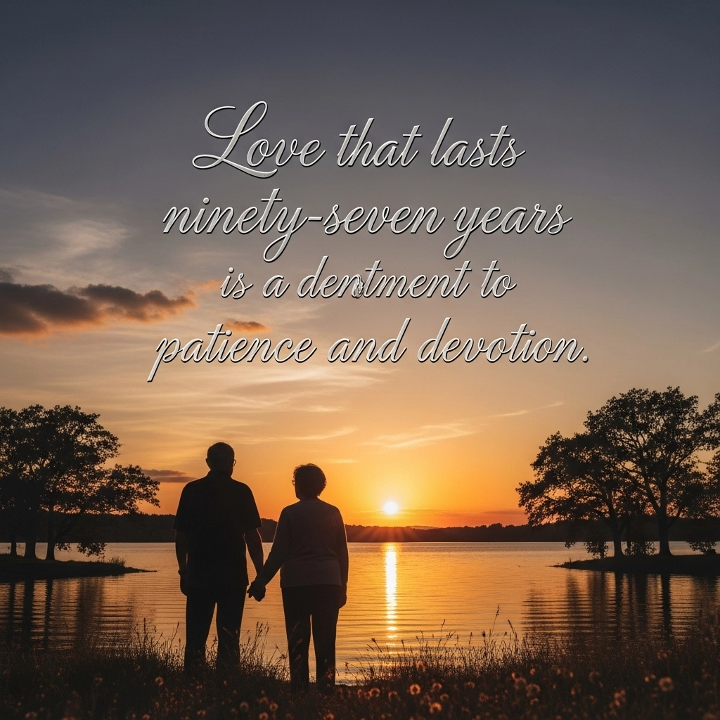 Heartfelt 97th Wedding Anniversary Quotes to Celebrate Lifelong Devotion