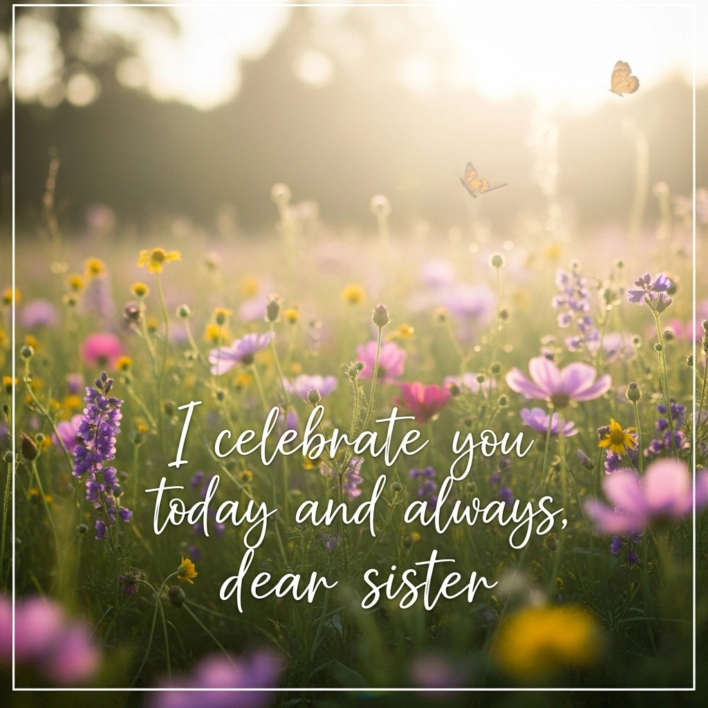 Long Heart Touching Birthday Quotes for Sister