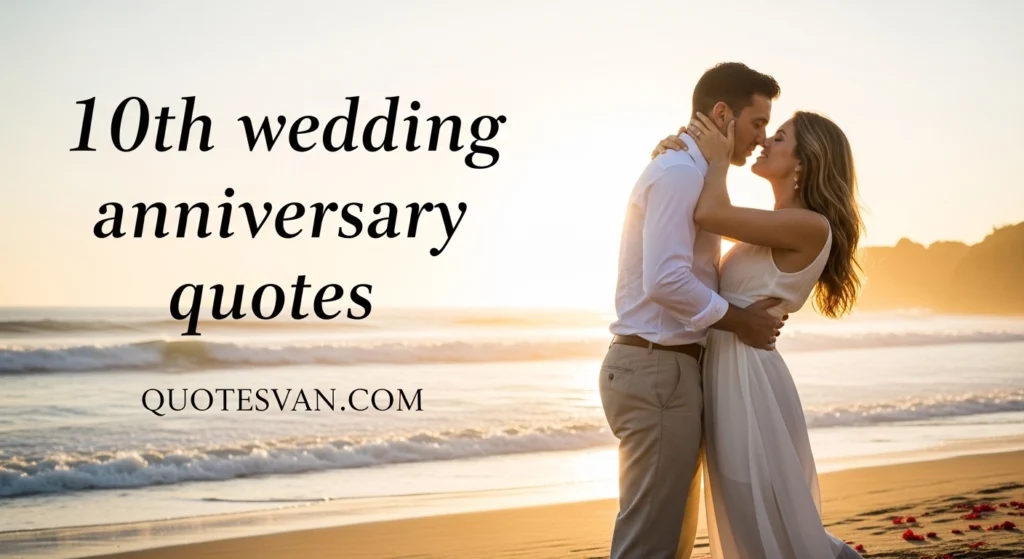 10th wedding anniversary quotes