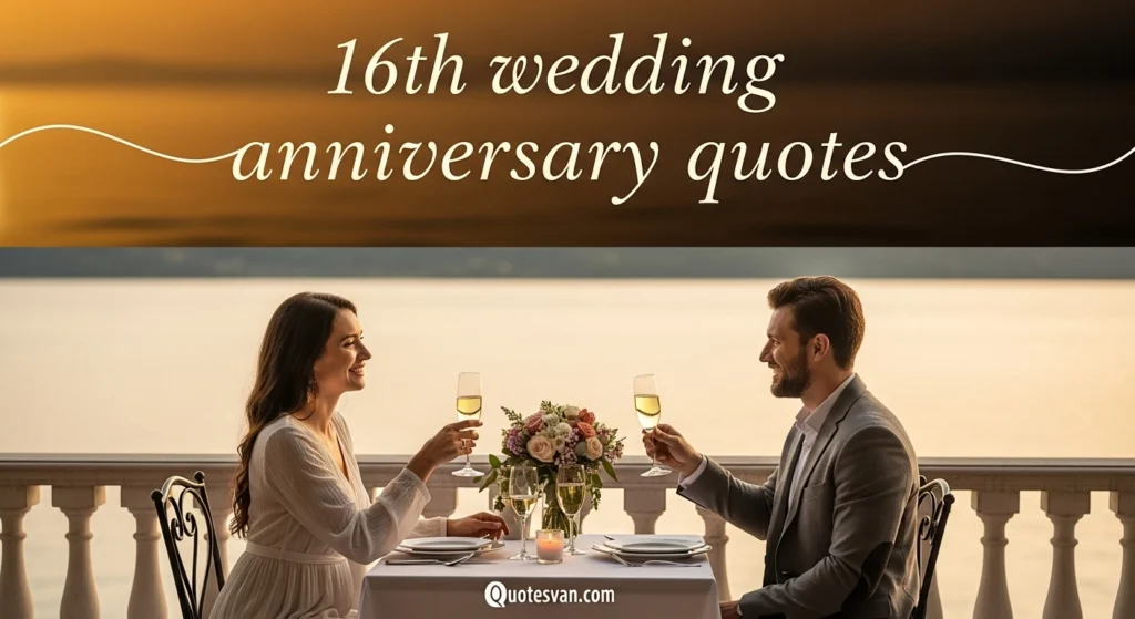 16th wedding anniversary quotes
