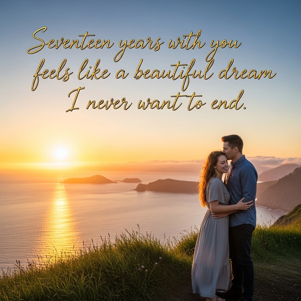 17th Wedding Anniversary Quotes for Husband