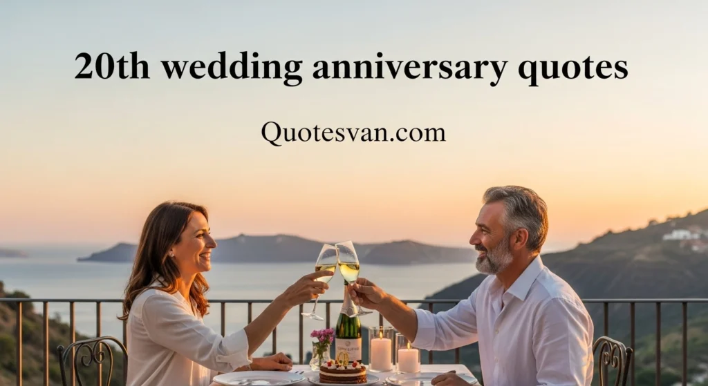 20th wedding anniversary quotes