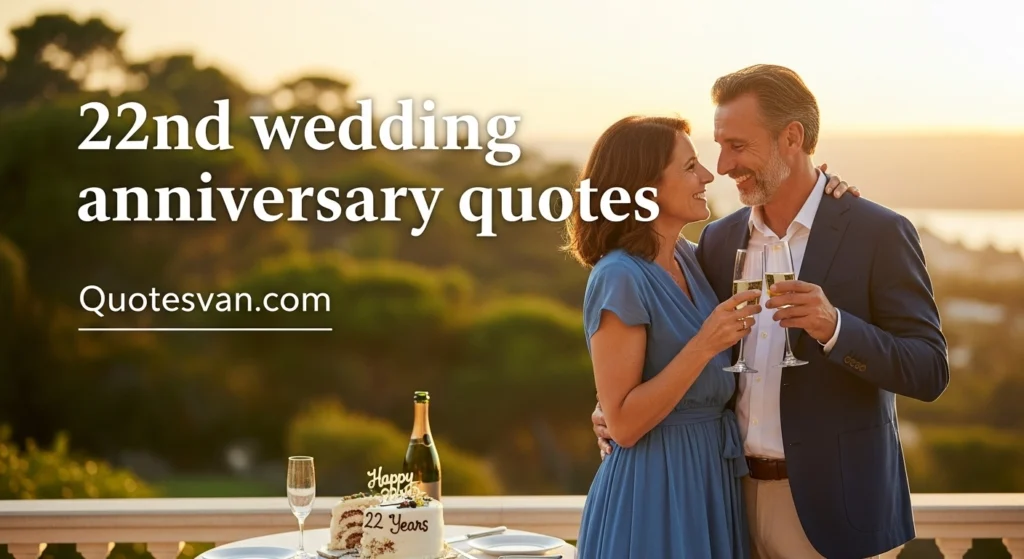 22nd wedding anniversary quotes