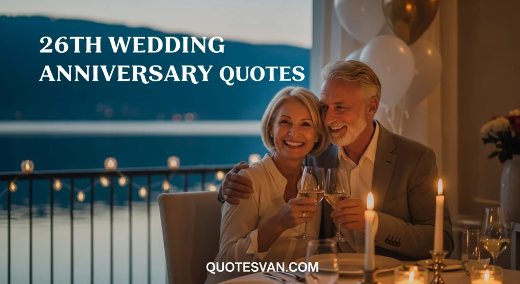 26th wedding anniversary quotes