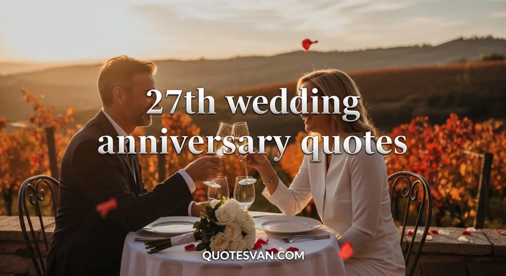 27th wedding anniversary quotes