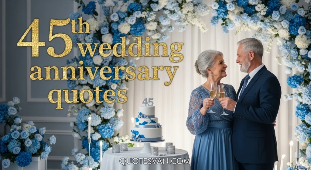 45th wedding anniversary quotes