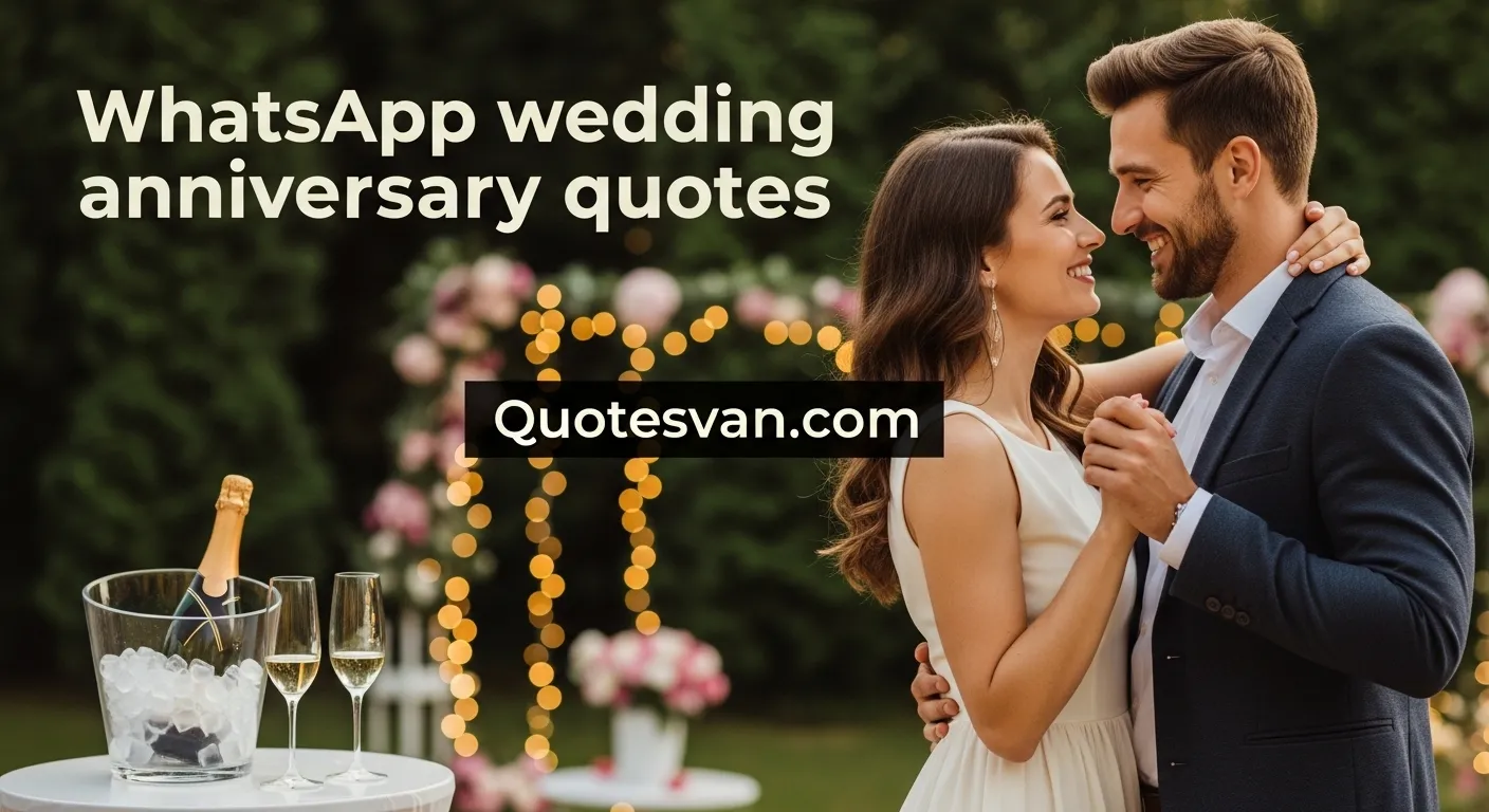 WhatsApp wedding anniversary quotes
